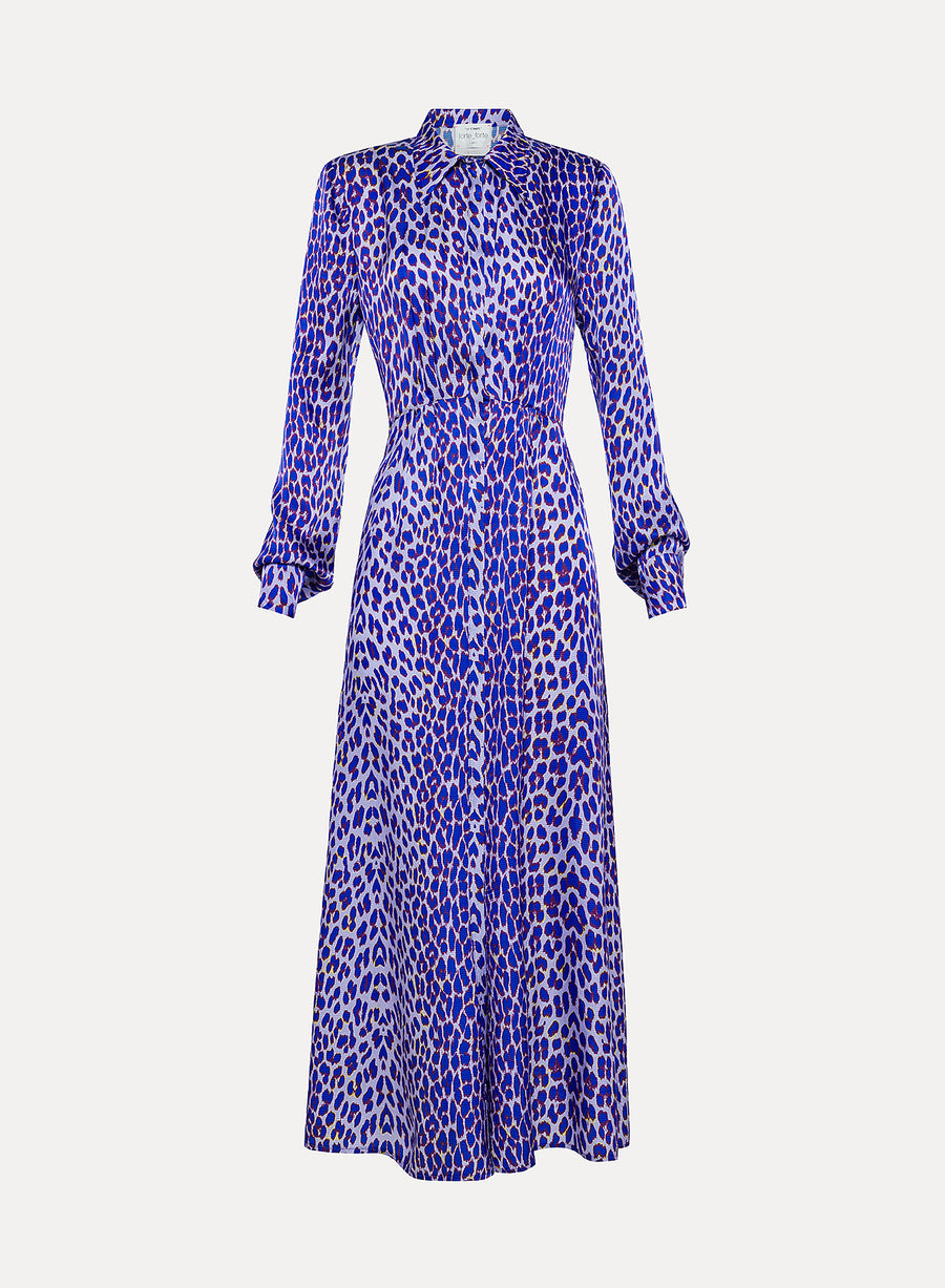 THE TWILIGHT LEOPARD PRINT SATIN MINI DRESS-Dress-Forte_Forte-Debs Boutique
