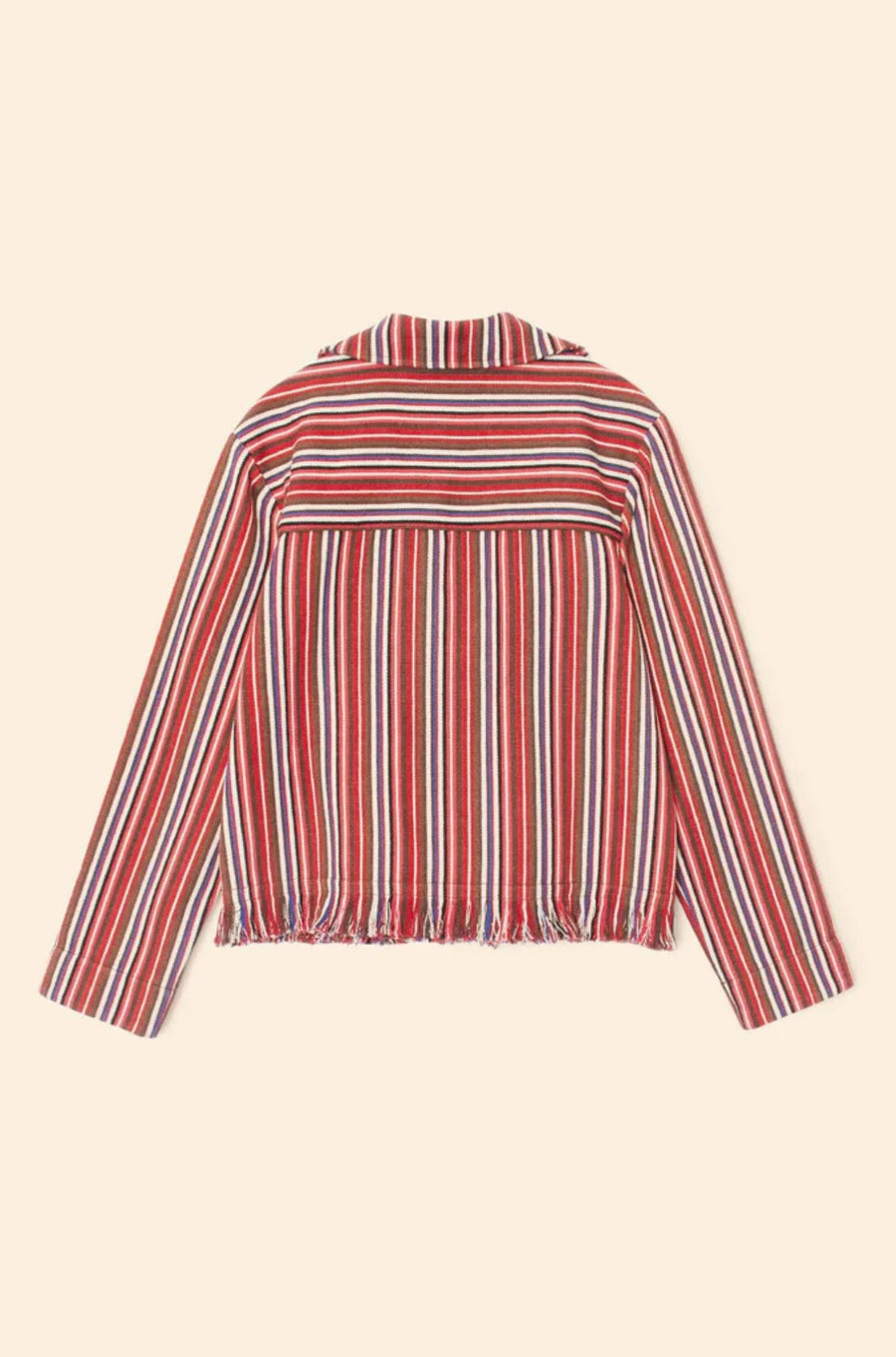 Onyx Stripe Garett Jacket-JACKETS & OUTERWEAR-Xirena-Debs Boutique