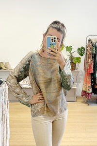 Thumbnail for ALOE CAMICIA MANICA LUNGA-Top-Pierre-Louis Mascia-Debs Boutique