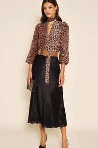 Thumbnail for Moss Blouse Leopard-Tops-Rixo-Debs Boutique