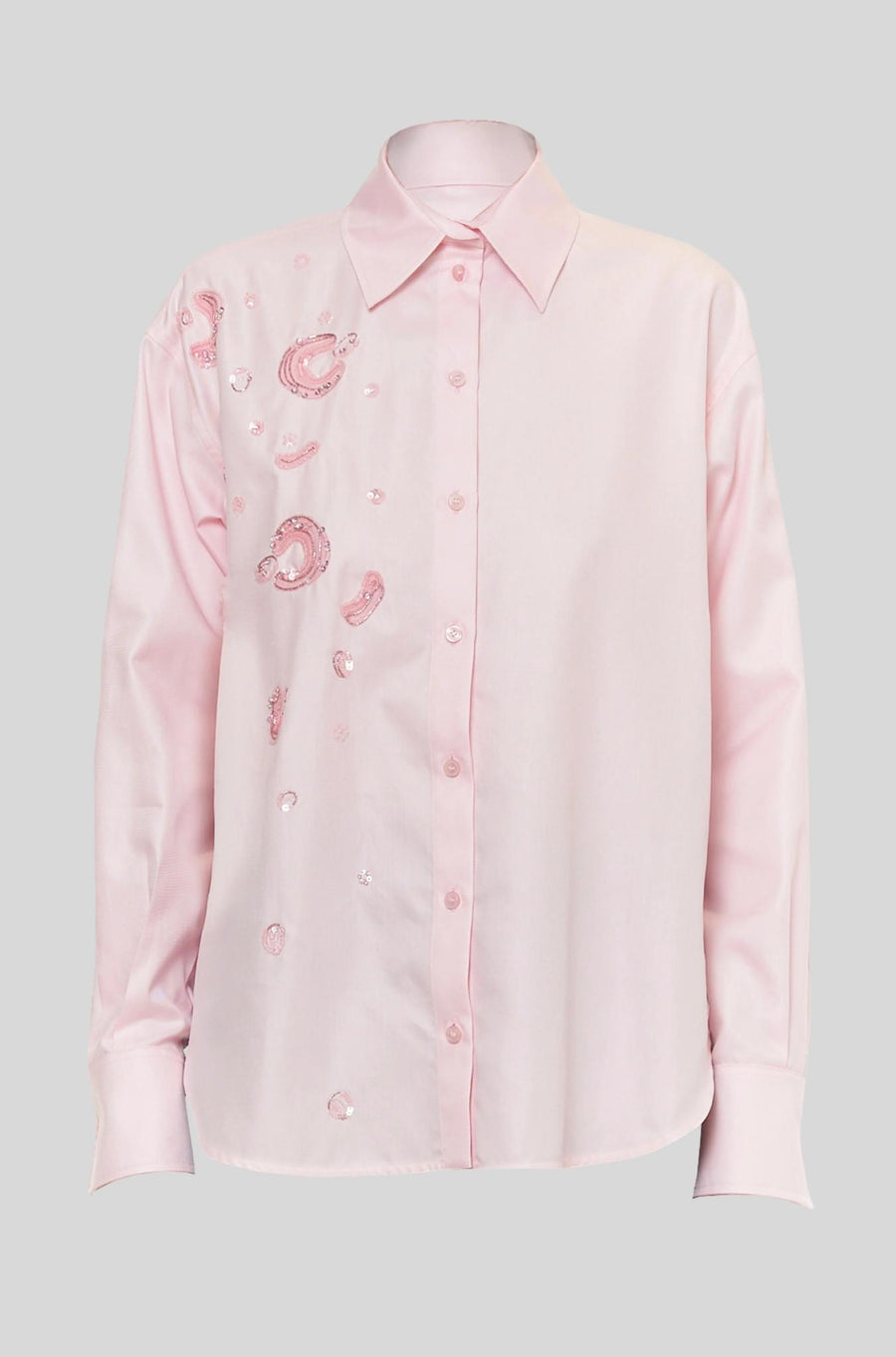 Crookd Classic Shirt Quartz Rose-Tops-Des_Phemmes-Debs Boutique