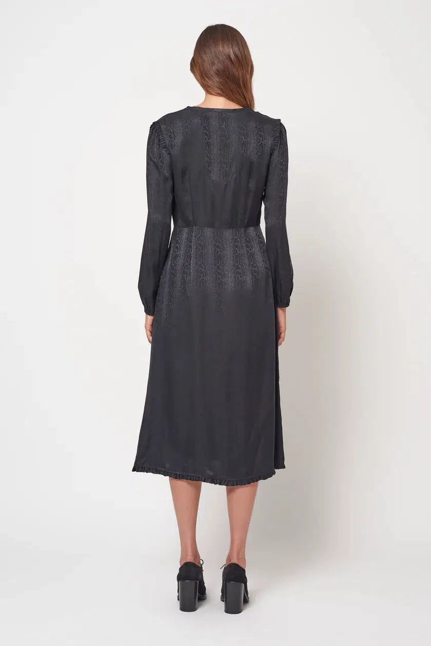 Romance Dress in Black-Dress-Raquel Allegra-Debs Boutique