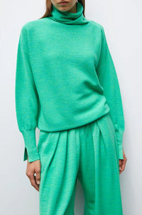Thumbnail for Nora High-neck fine oversized top Seychelles-Top-Molli-Debs Boutique