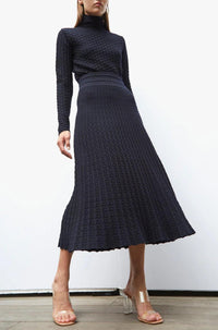 Thumbnail for Touareg fine cane knit top nuit-Top-Molli-Debs Boutique