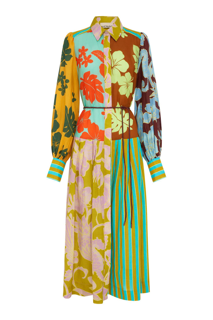 POPPY SPLICED SHIRTDRESS-Dress-Alemais-Debs Boutique
