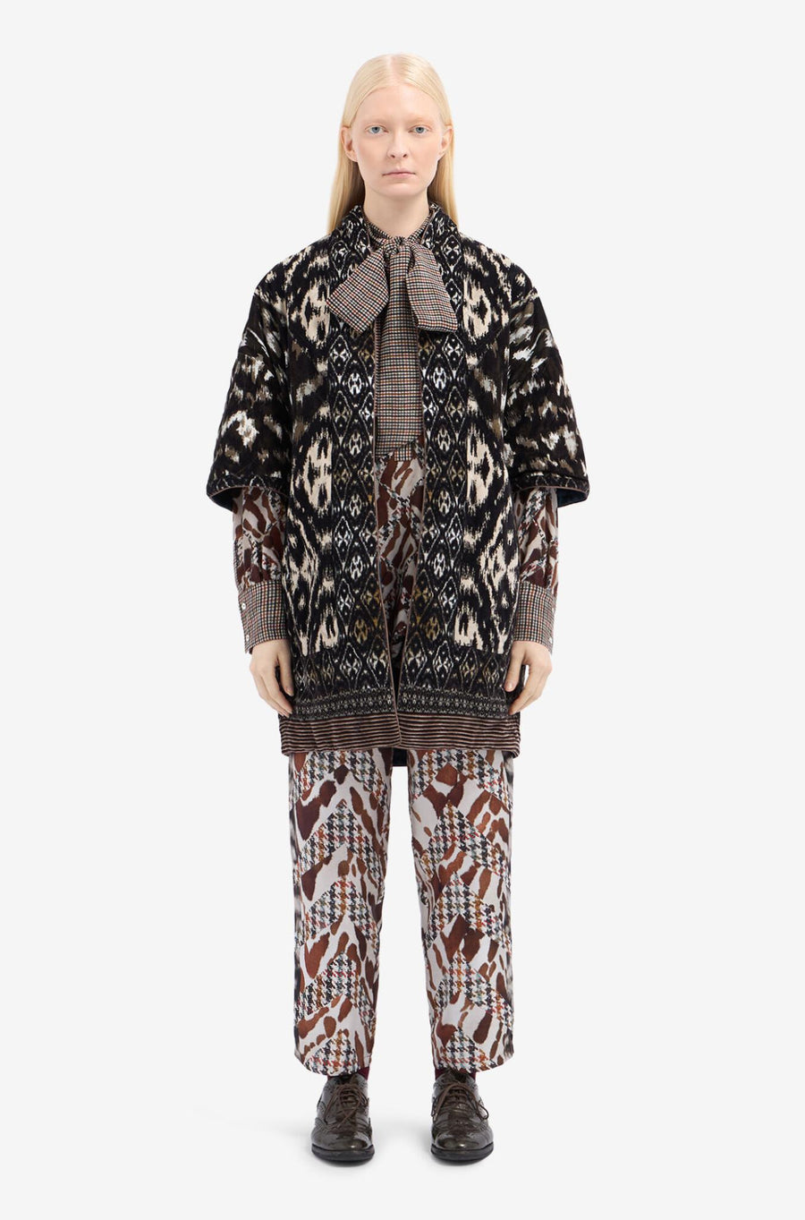 ALOE Trousers Silk 516272-Pants-Pierre Louis Mascia-Debs Boutique