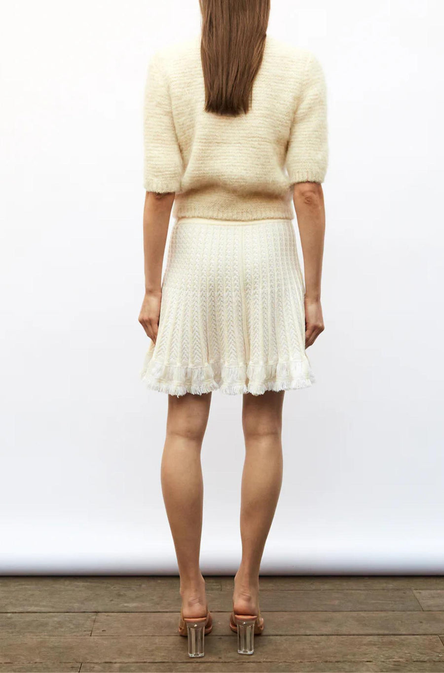 SAMBA Chevron Knit Mini Skirt-Skirt-Molli-Debs Boutique