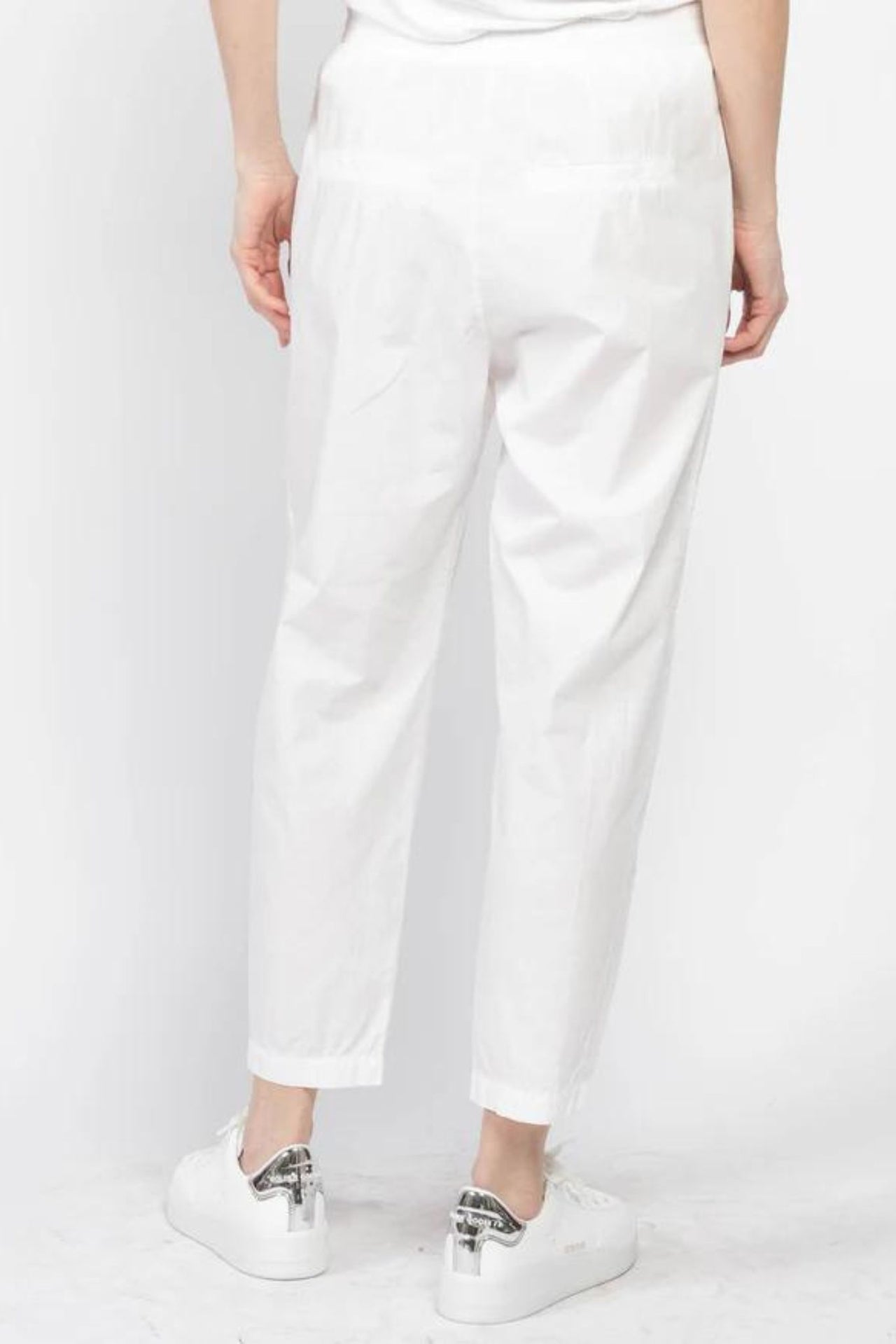 COTTON PANT WHITE-PANT-Transit-Debs Boutique