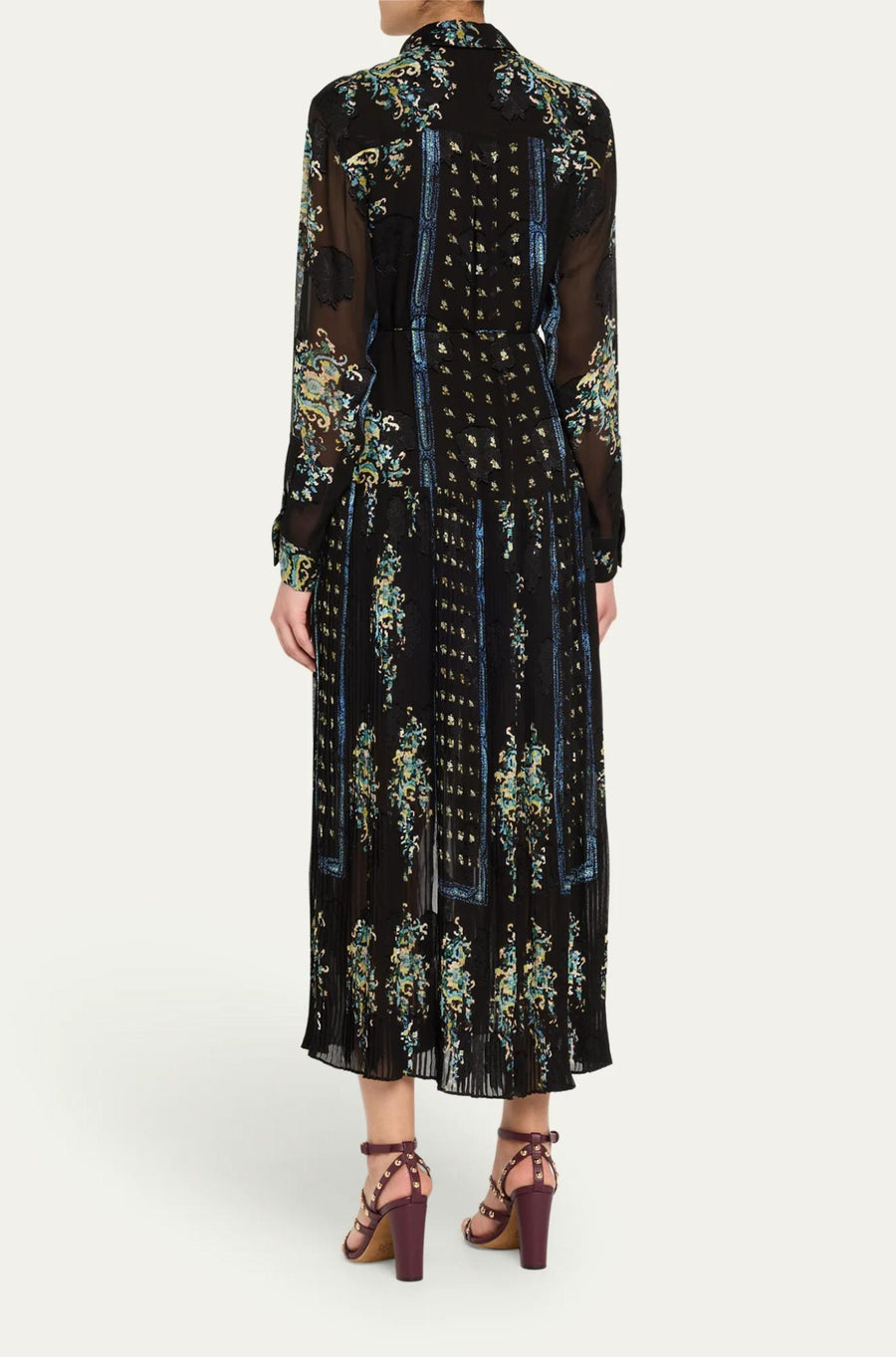 Emilie Drop Waist Long Sleeve Shirt Dress-Dresses-Ulla Johnson-Debs Boutique