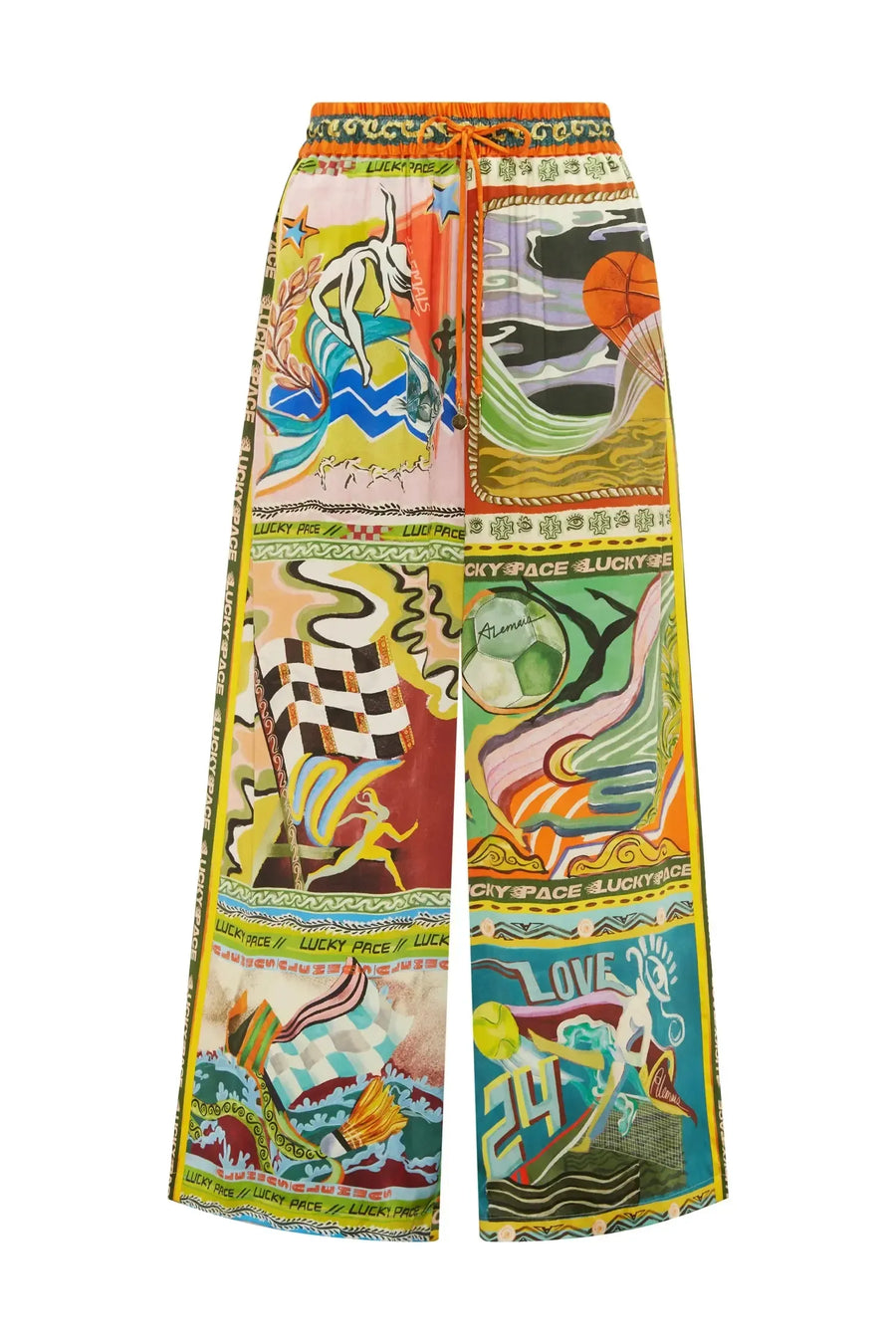Lucky Pace Silk Pant-Pants-Alemais-Debs Boutique