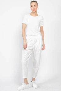 Thumbnail for COTTON PANT WHITE-PANT-Transit-Debs Boutique