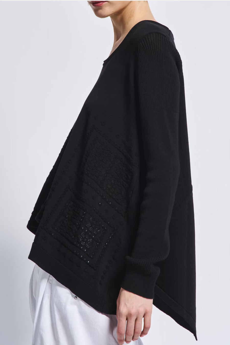 Artisan Sweater Black-Sweater-High by Claire Campbell-Debs Boutique