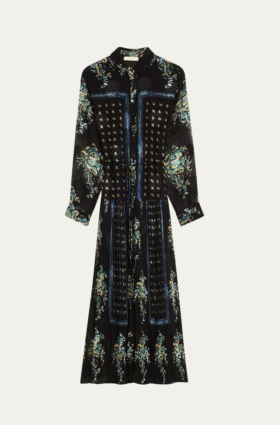 Emilie Drop Waist Long Sleeve Shirt Dress-Dresses-Ulla Johnson-Debs Boutique