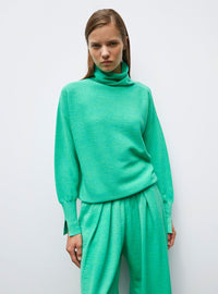 Thumbnail for Nora High-neck fine oversized top Seychelles-Top-Molli-Debs Boutique