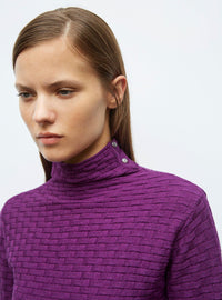 Thumbnail for Touareg Delicate Braid Stitch Knit Top-Top-Molli-Debs Boutique