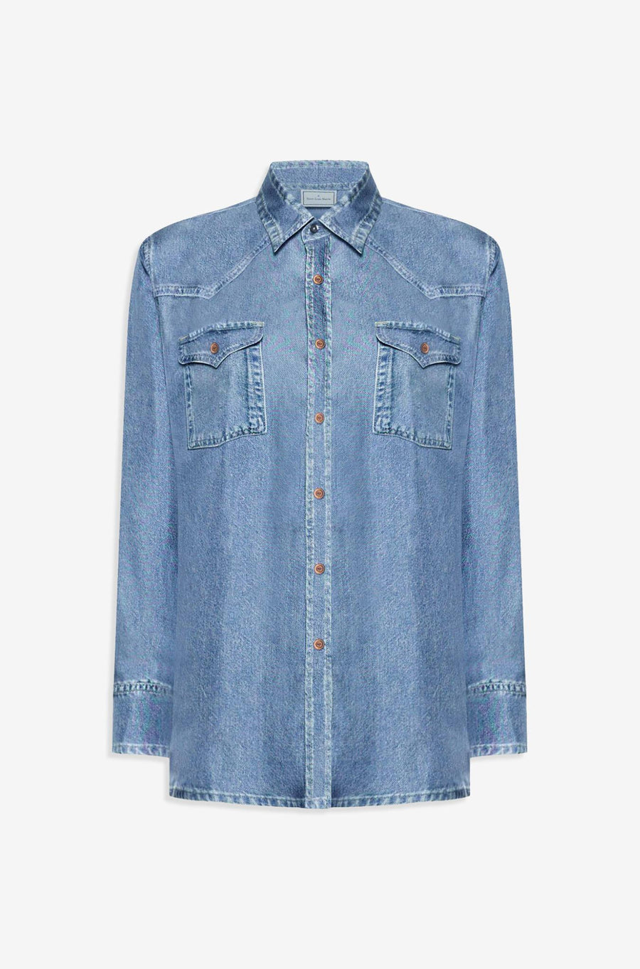 ALOE Longsleeve Shirt Silk-Tops-Pierre Louis Mascia-Debs Boutique