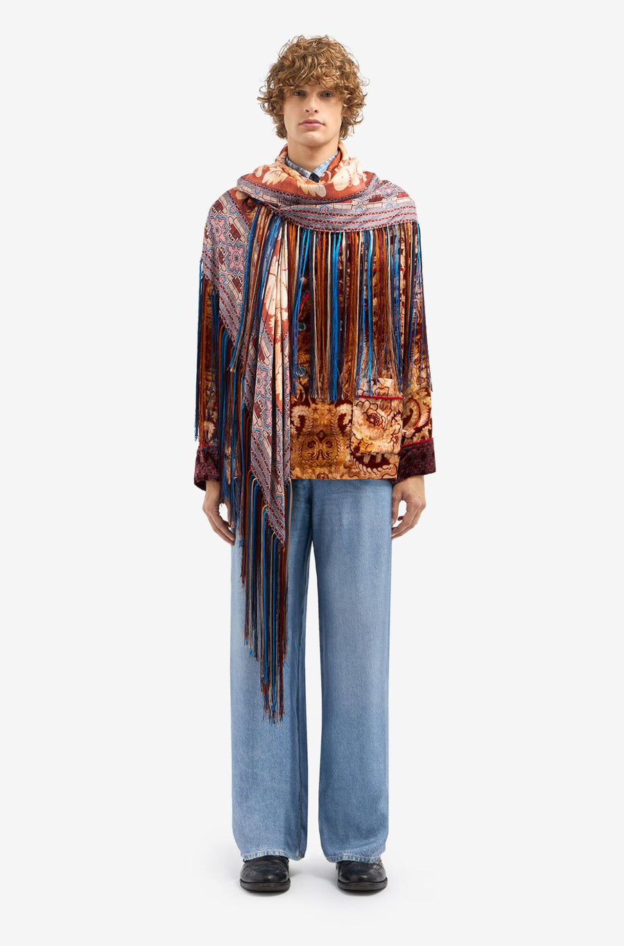ALOE Longsleeve Shirt Silk-Tops-Pierre Louis Mascia-Debs Boutique