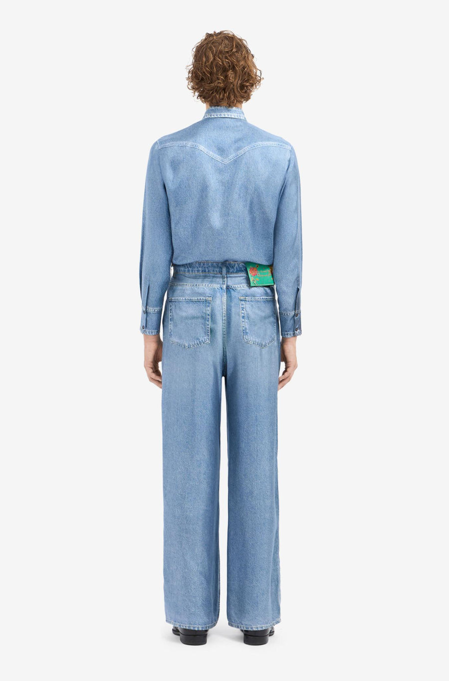 ALOE Longsleeve Shirt Silk-Tops-Pierre Louis Mascia-Debs Boutique