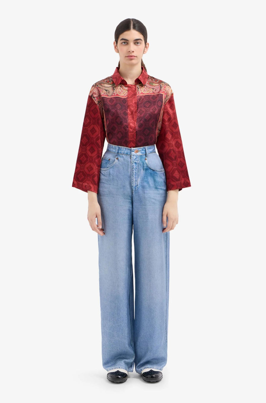 ALOE Trousers Silk 515240-Pants-Pierre Louis Mascia-Debs Boutique