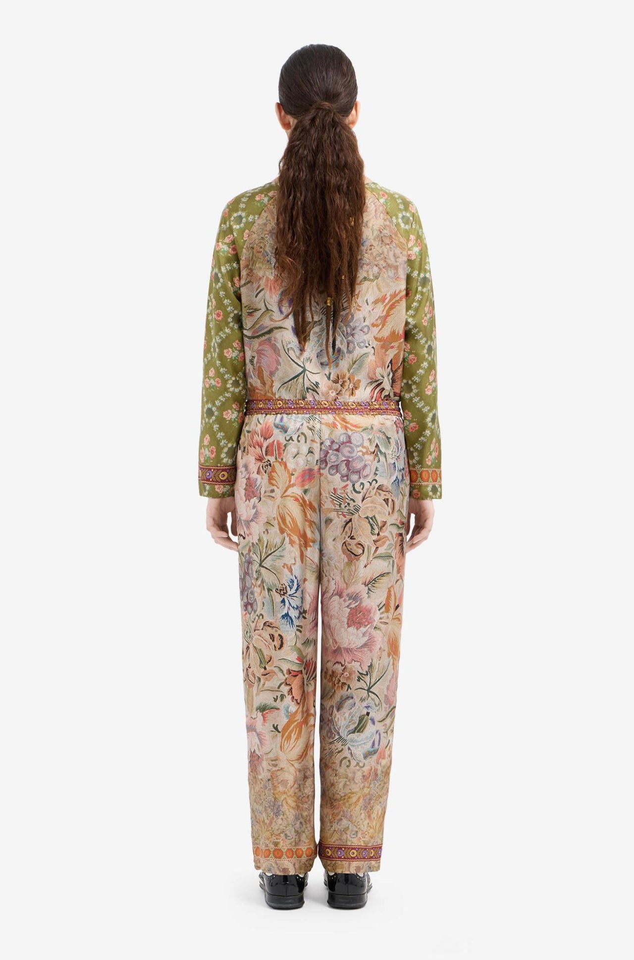ALOE Trousers Silk 516269-Pants-Pierre Louis Mascia-Debs Boutique