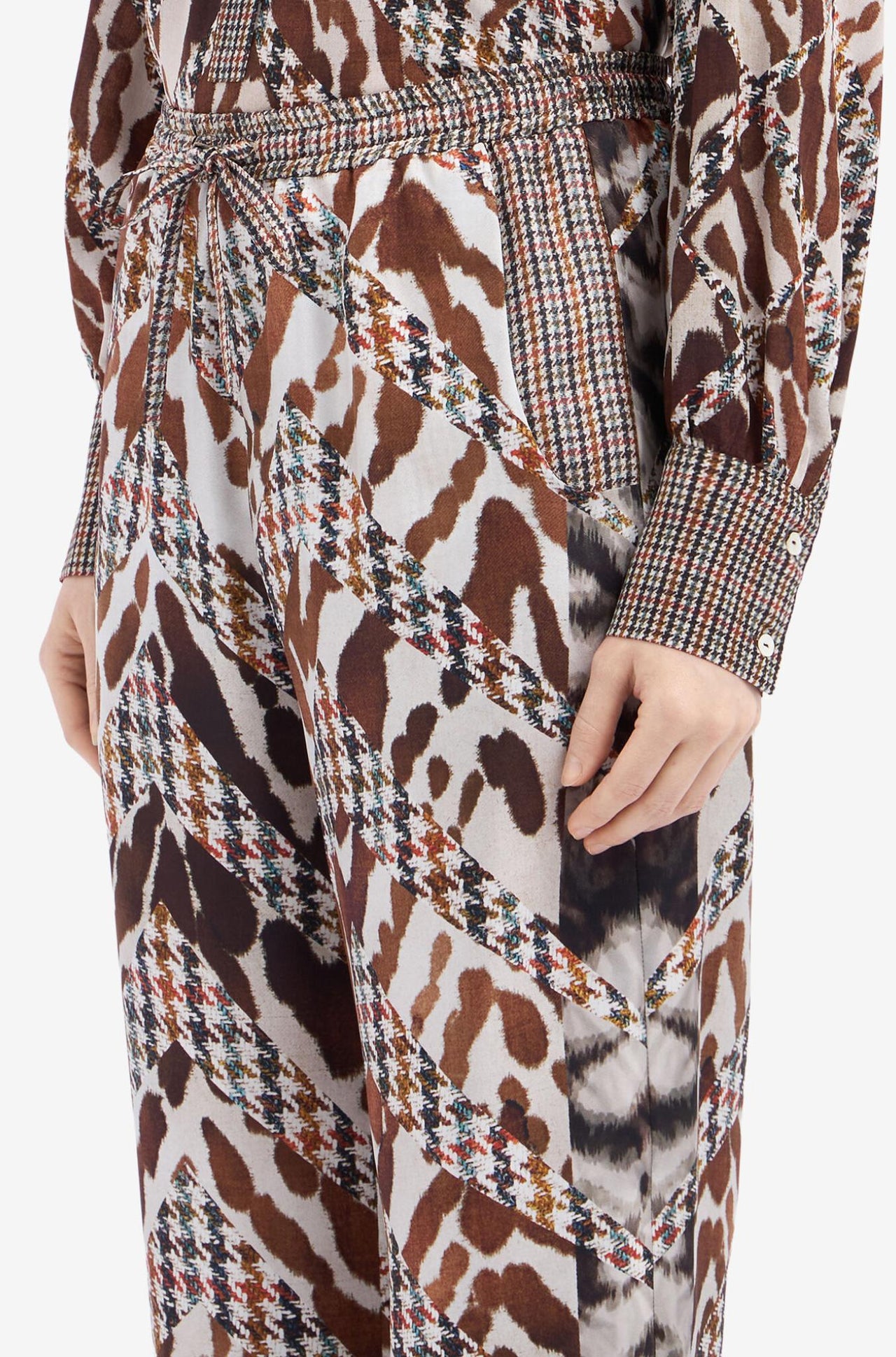 ALOE Trousers Silk 516272-Pants-Pierre Louis Mascia-Debs Boutique