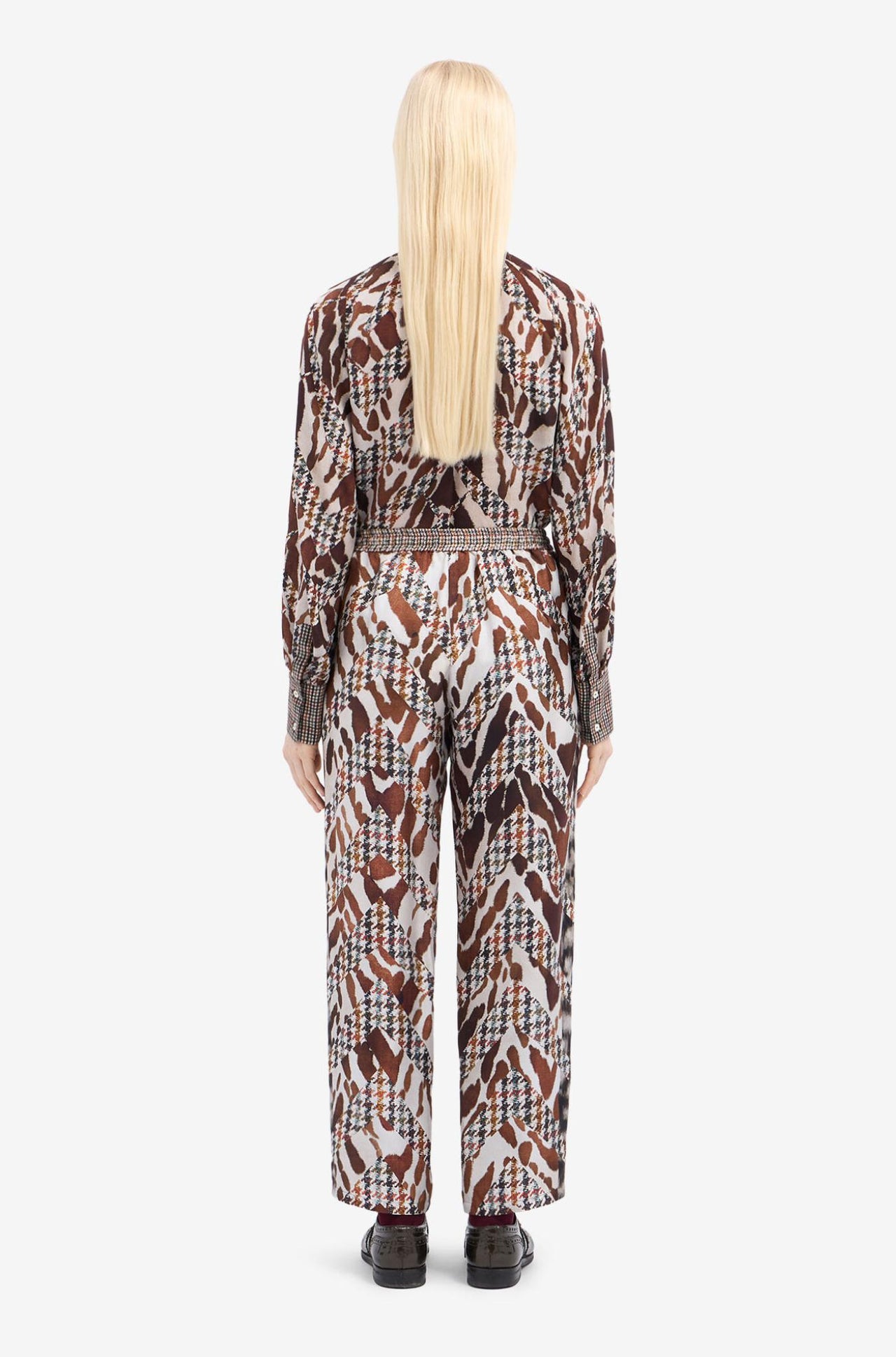 ALOE Trousers Silk 516272-Pants-Pierre Louis Mascia-Debs Boutique