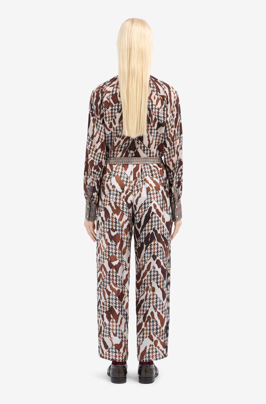 ALOE Trousers Silk 516272-Pants-Pierre Louis Mascia-Debs Boutique