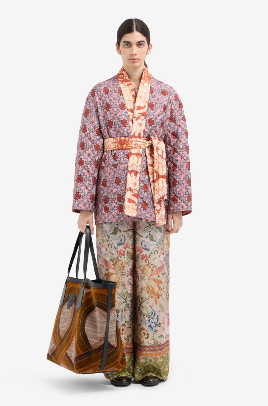 ALOEZ Kimono 11413-JACKETS & OUTERWEAR-Pierre Louis Mascia-Debs Boutique