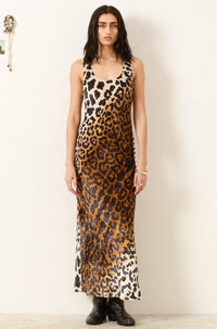 Thumbnail for Adele Leopard Velvet Dress-Dress-ALIX OF BOHEMIA-Debs Boutique