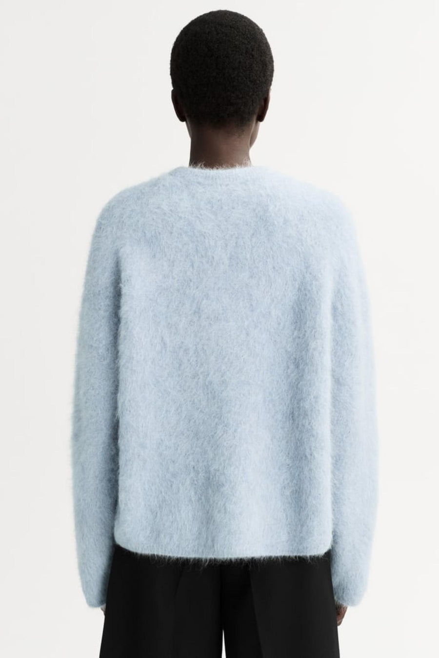 Alpaca Crewneck-Sweaters & Cardigans-Soft Goat-Debs Boutique