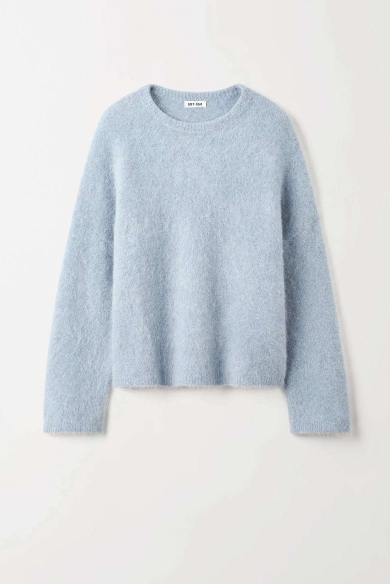 Alpaca Crewneck-Sweaters & Cardigans-Soft Goat-Debs Boutique
