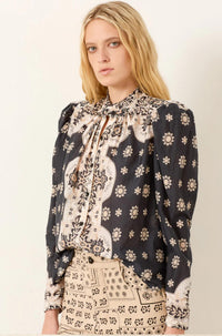 Thumbnail for Artemis Bronco Bandana Shirt-Tops-ALIX OF BOHEMIA-Debs Boutique