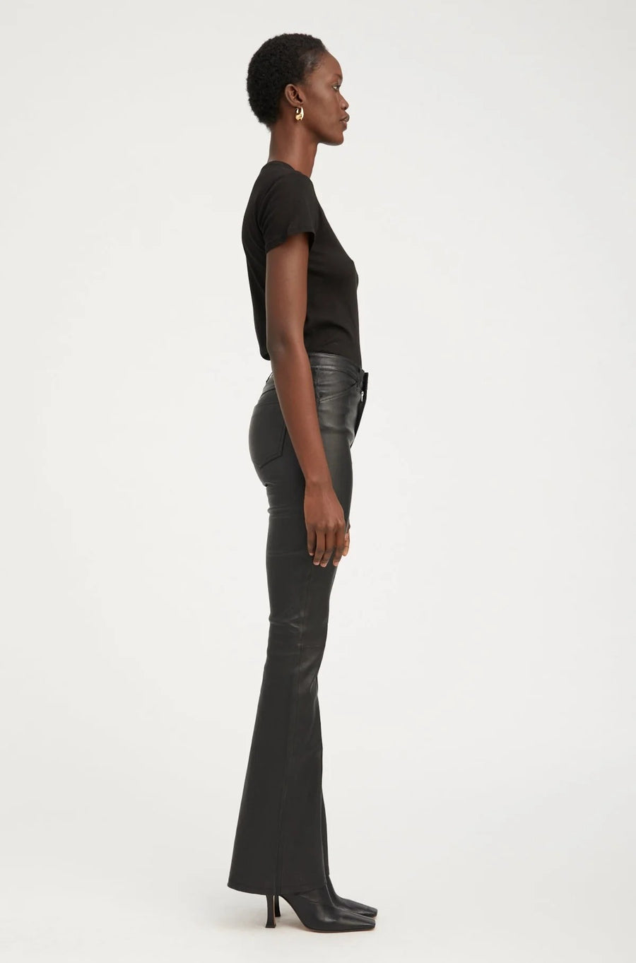 Baby Tee Black-Tops-SPWMN-Debs Boutique
