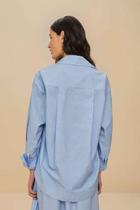 Thumbnail for Banana Cocina Striped Shirt-Tops-Farm Rio-Debs Boutique