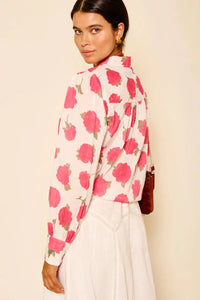 Thumbnail for Blake Top Vintage Rose Ivory-Tops-Rixo-Debs Boutique