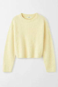 Thumbnail for Brushed Crewneck Lemon-Sweaters & Cardigans-Soft Goat-Debs Boutique