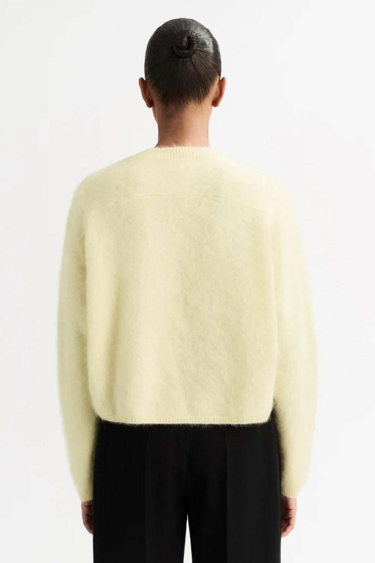 Brushed Crewneck Lemon-Sweaters & Cardigans-Soft Goat-Debs Boutique