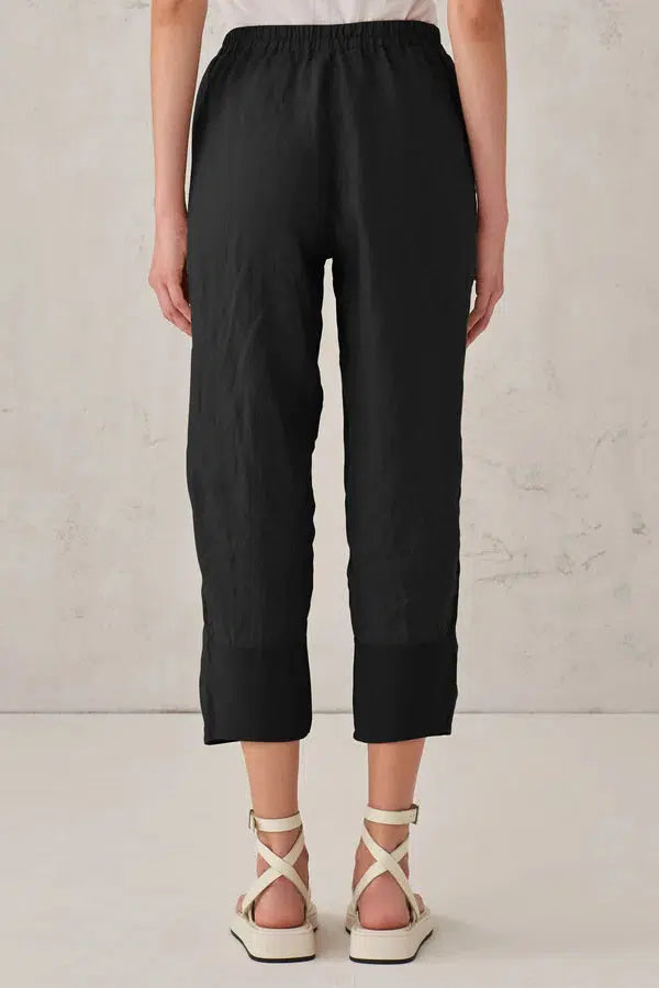 D130-10 Linen Panel Pant-Pant-Transit-Debs Boutique