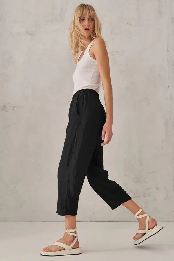 D130-10 Linen Panel Pant-Pant-Transit-Debs Boutique