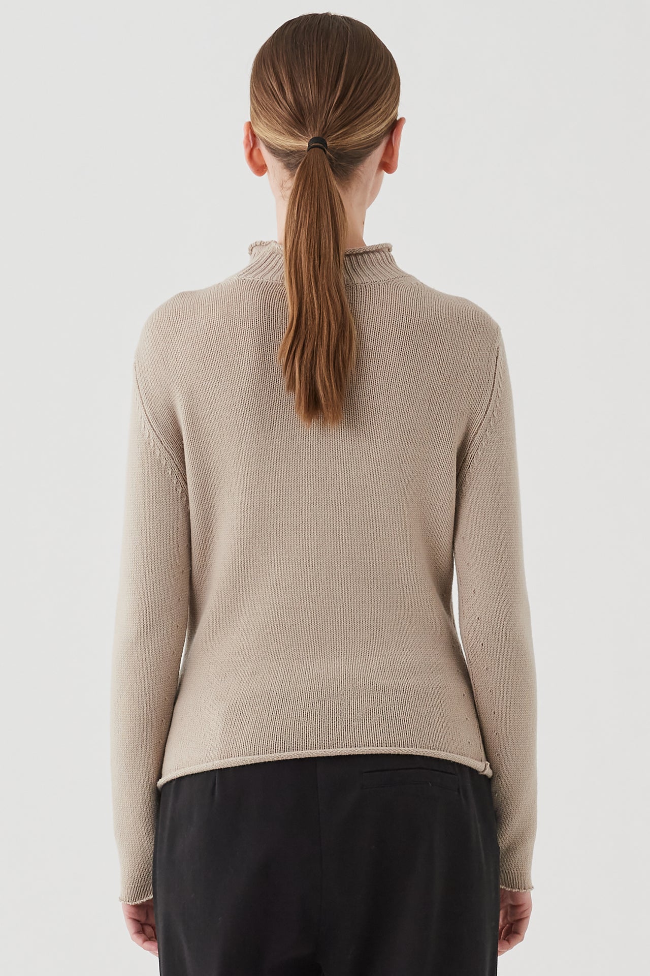 13481 FINE KNIT TURTLENECK 21-Pullover-Transit-Debs Boutique