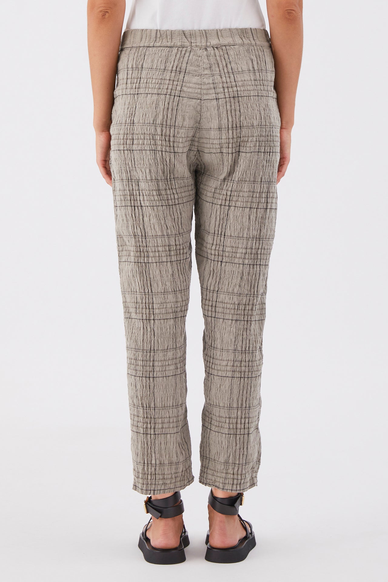 PLAID PANT-PANT-Transit-Debs Boutique
