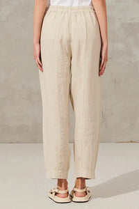 Thumbnail for LINEN SLIM PANT PEARL GREY-PANT-Transit-Debs Boutique