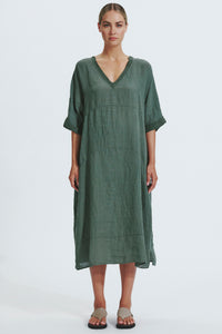 Thumbnail for Linen Reversible Dress-Dresses-Transit-Debs Boutique