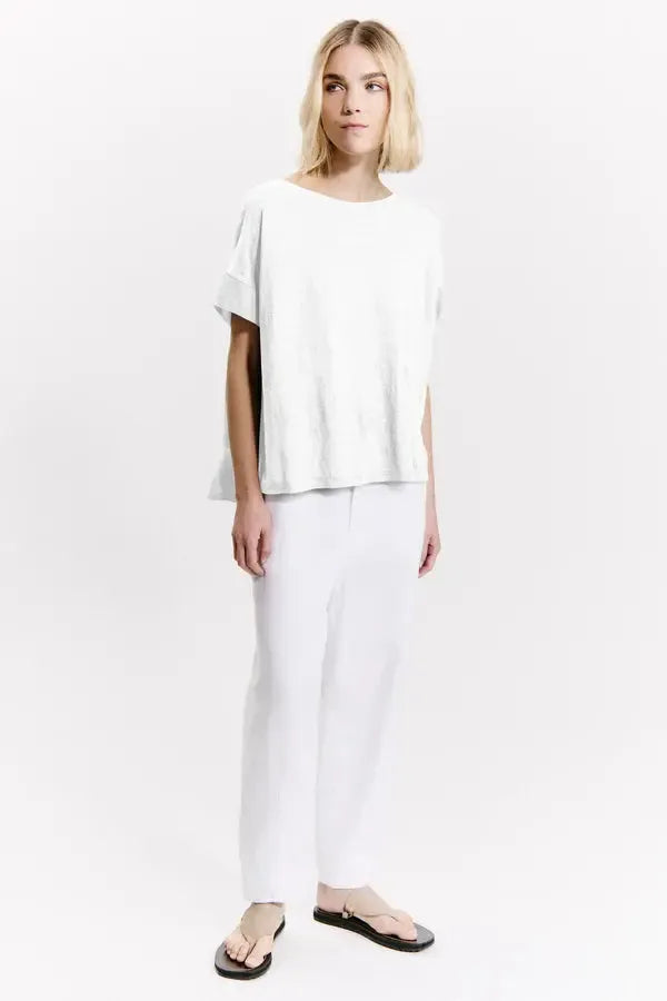 Linen Box Tee-Tops-Transit-Debs Boutique