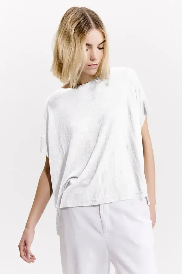Linen Box Tee-Tops-Transit-Debs Boutique