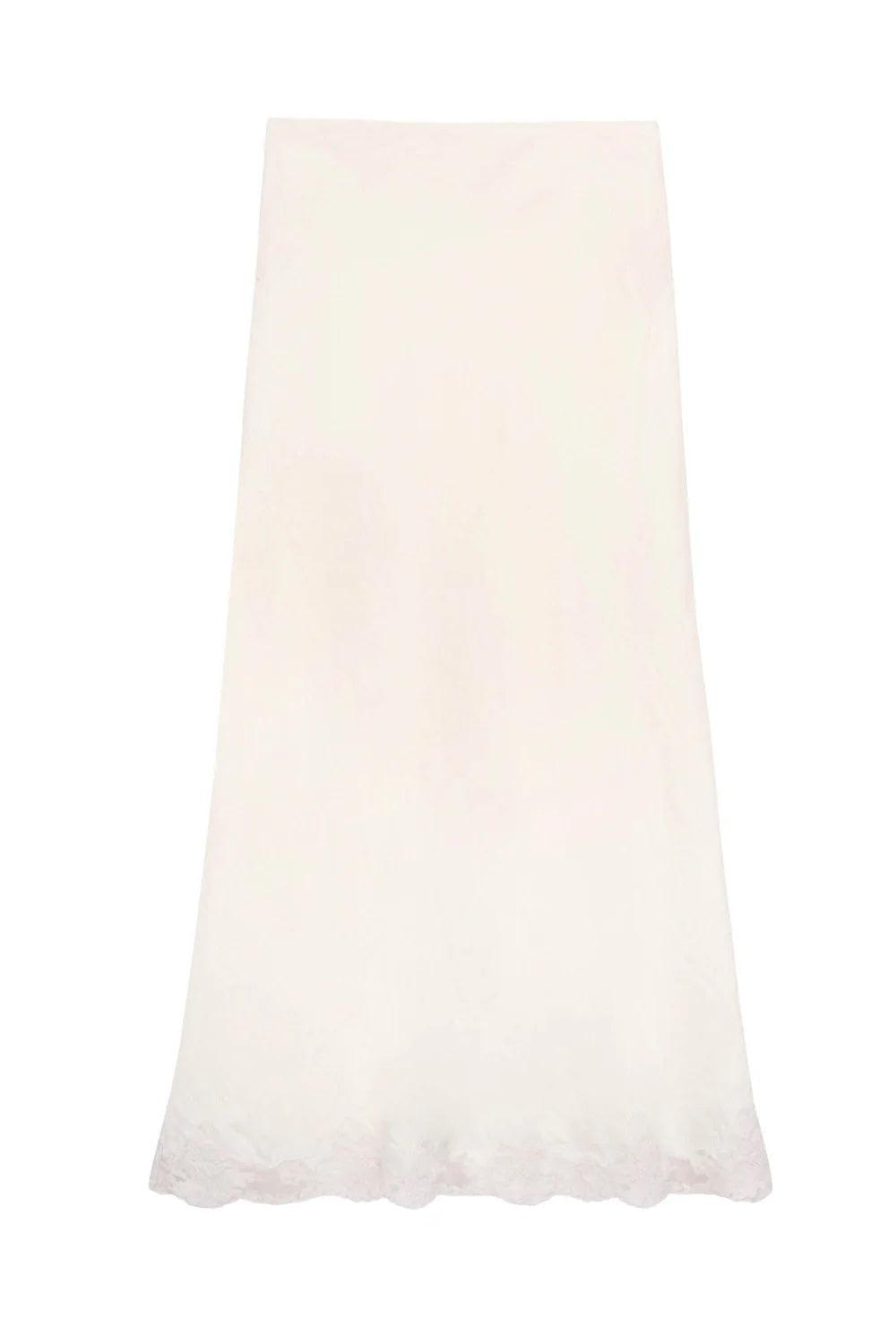 CRYSTAL SKIRT CREAM-SKIRT-RIXO-Debs Boutique