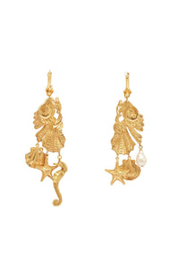 Thumbnail for CURIO SEA CHARM EARRINGS-EARRINGS-ALEMAIS-Debs Boutique