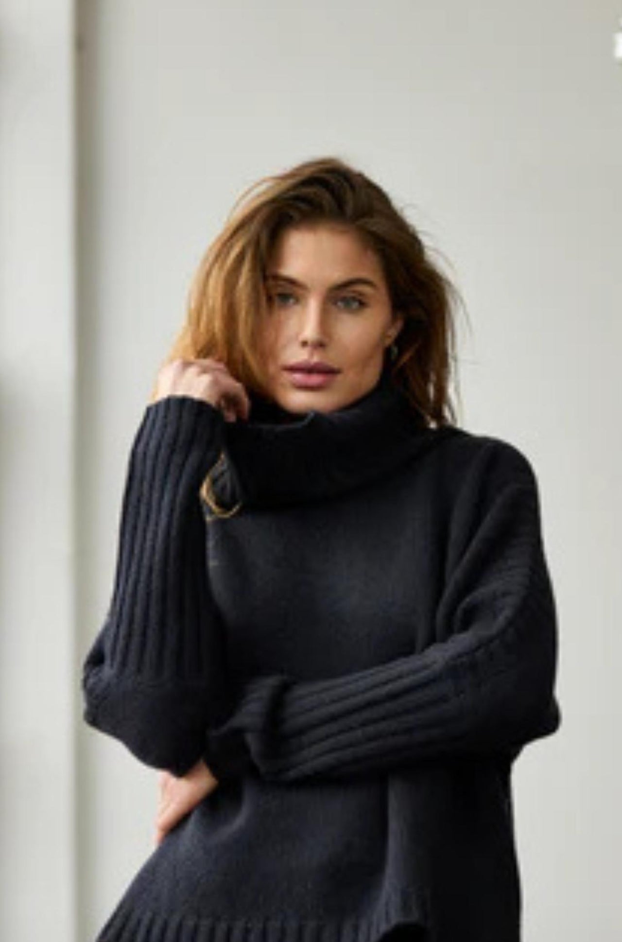 Cashmere Bat Sleeve Sweater-SWEATERS & CARDIGANS-Kristensen Du Nord-Debs Boutique