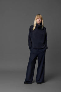 Thumbnail for Cashmere Bat Sleeve Sweater-SWEATERS & CARDIGANS-Kristensen Du Nord-Debs Boutique