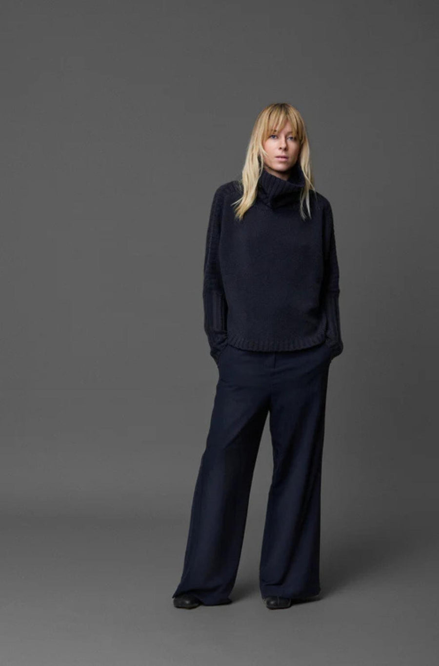 Cashmere Bat Sleeve Sweater-SWEATERS & CARDIGANS-Kristensen Du Nord-Debs Boutique